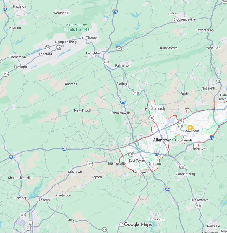 Pressure washing services in Lehigh Valley PA