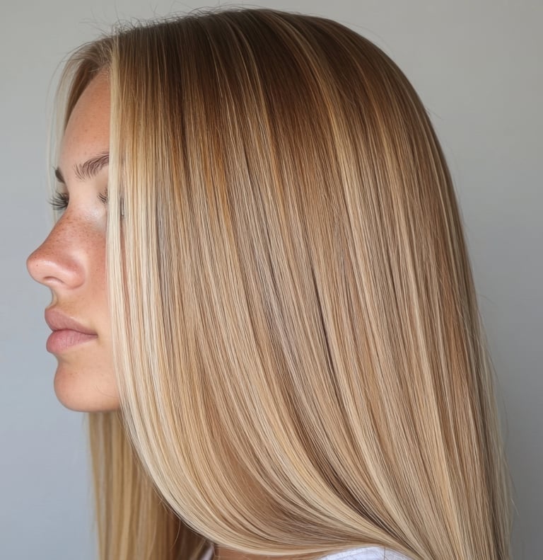 Blond Strähnen in Essen bei Friseurmeister.nrw