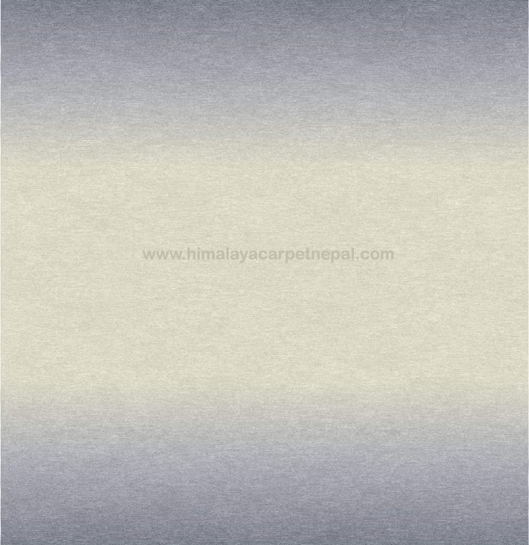 Custom rugs-gradient abstract hand-knotted rug with ombre tones