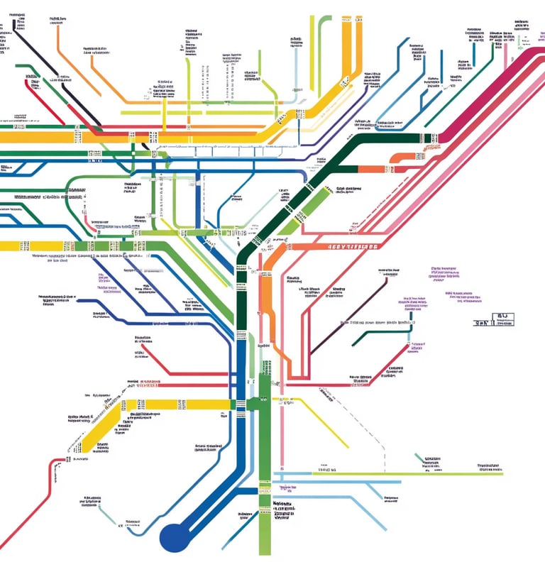 image of subway map