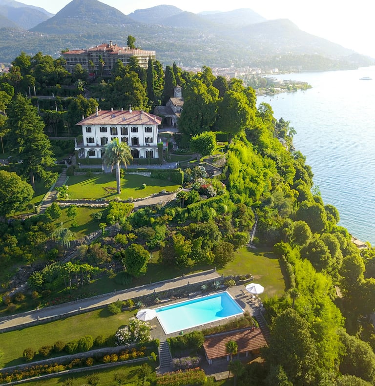 European lakeside estate reflecting long-term capital stewardship