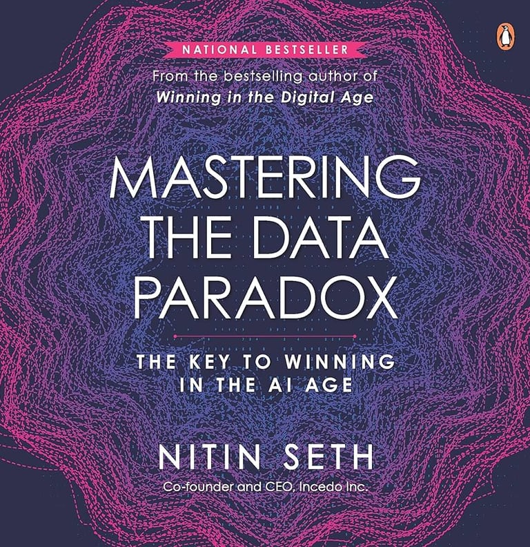 Picture of the book cover Mastering the Data Paradox by Nitin Seth