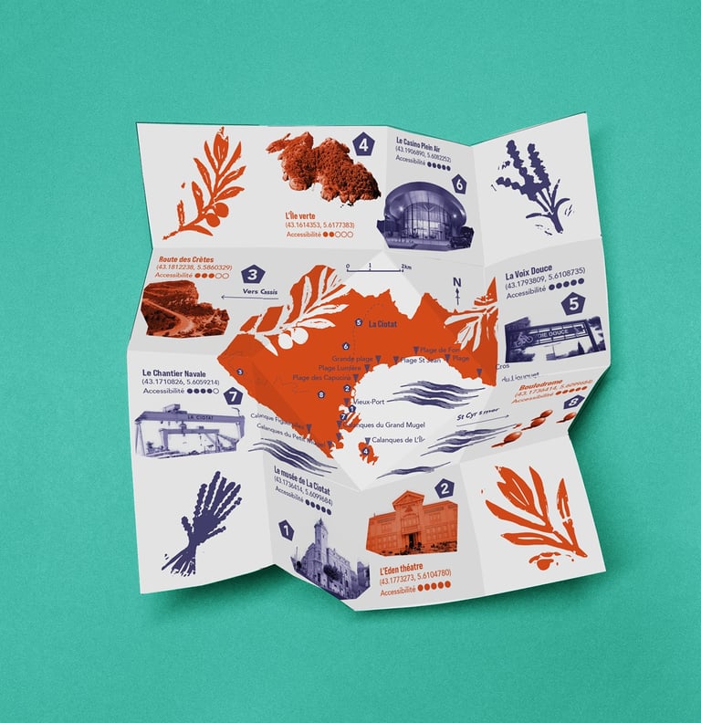 carte touristique