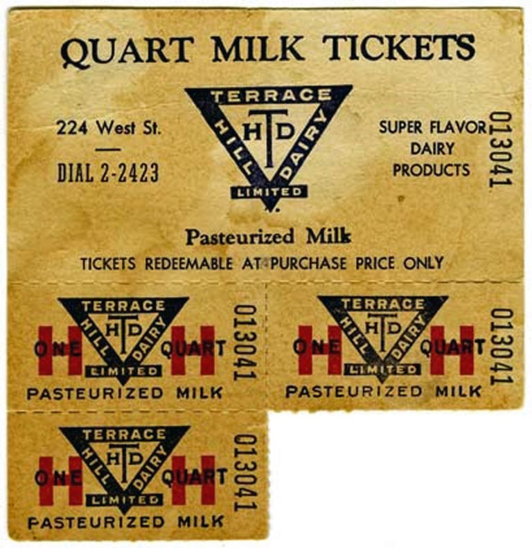 Milk tickets