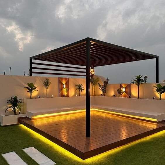 Durable pergola and fabrication services for homes in Bangalore