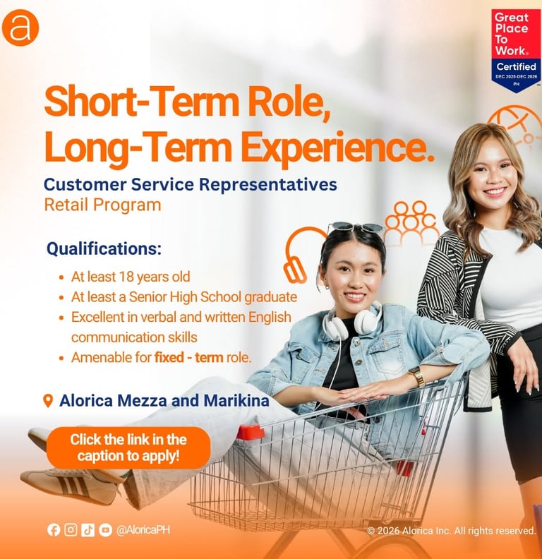 Marikina Indeed Job Hiring Pasig Indeed Job Hiring Alorica Hiring Concentrix Hiring Ibex Hiring 