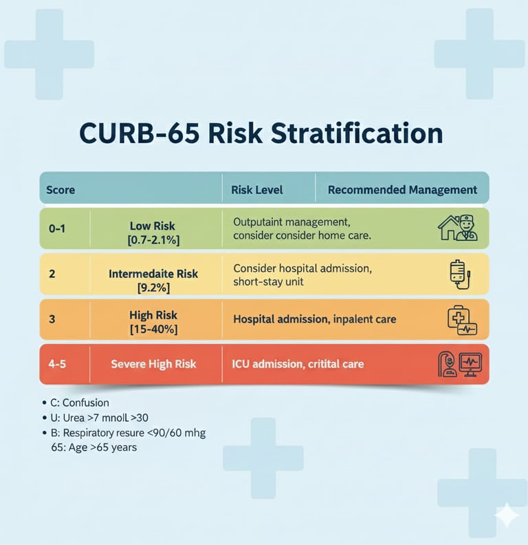 CURB-65 Risk Stratification