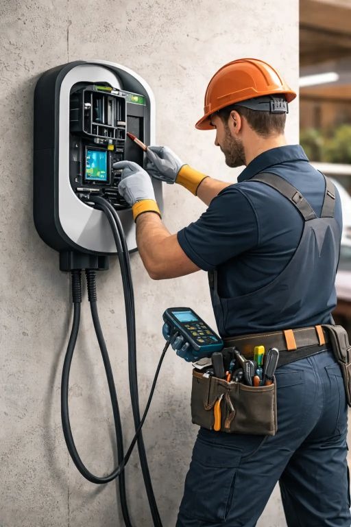 Es importante contar con mano de obra experimentada en la instalacion de tu centro de carga