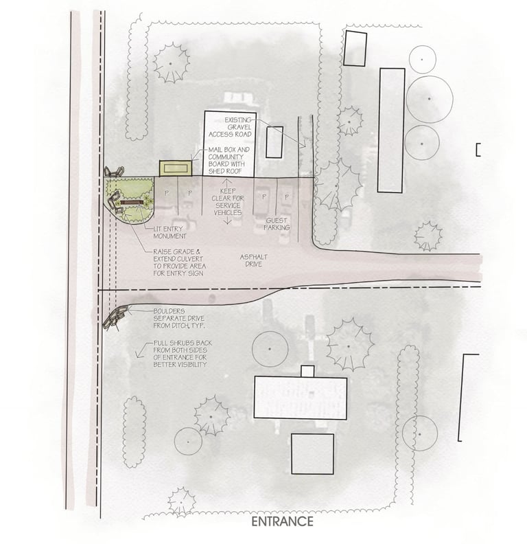a drawing of a map of a building