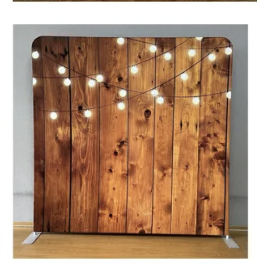 Rustic Lights Backdrop