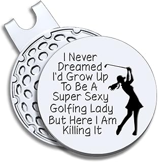 a golf ball marker markerboard with a golfer