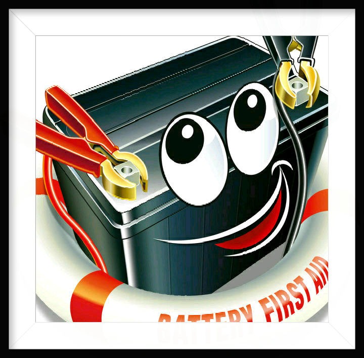 Fast T's is Battery Firstaid logo