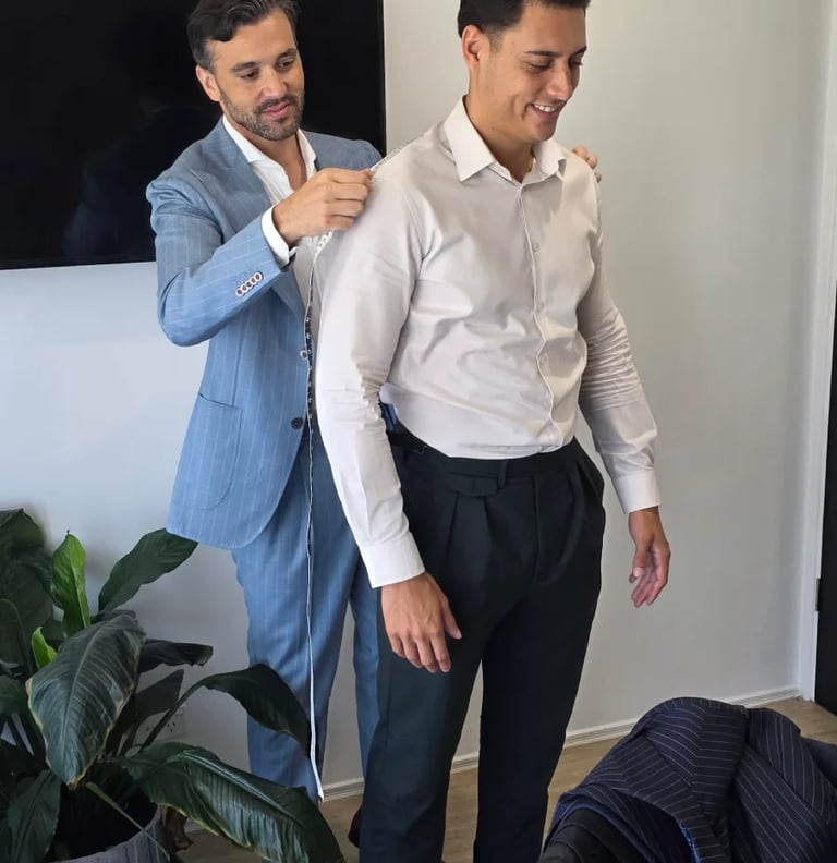 tailored suit fitting brisbane and gold coast