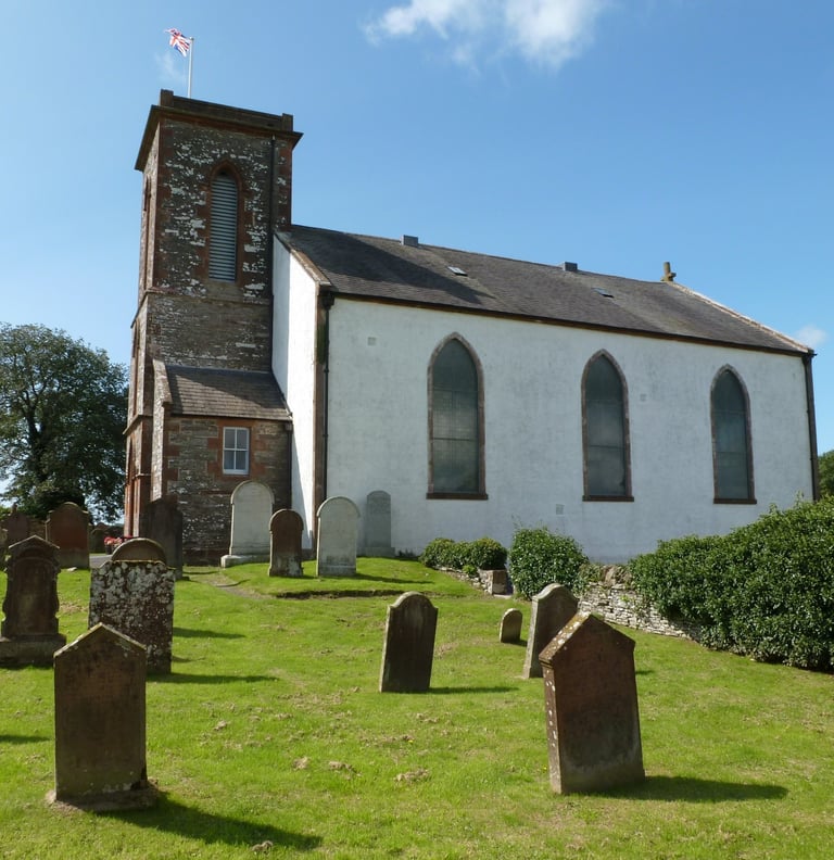 The churchyard at Whithorn - a burial place from the early medieval period onwards