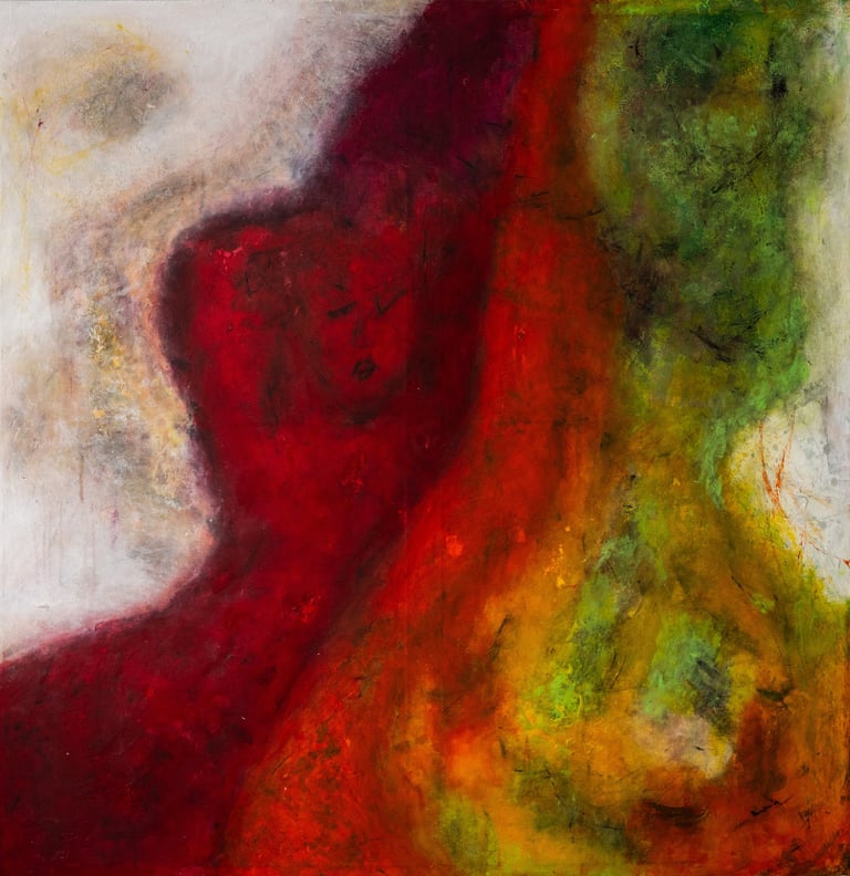 Die rote Frau