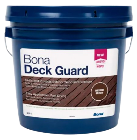 a bona decking decking decking with a brown decking