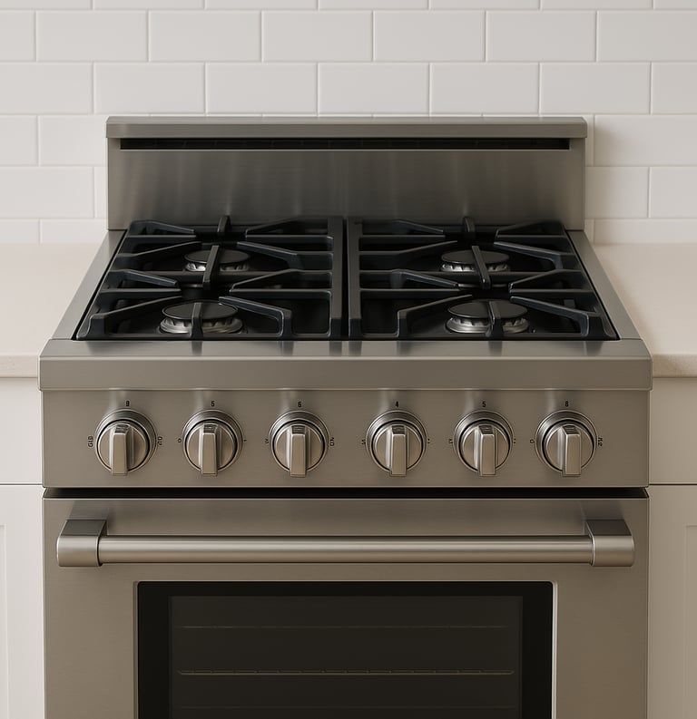 gas range repair in Embrun