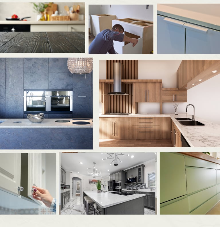 before/after images kitchen refurbish