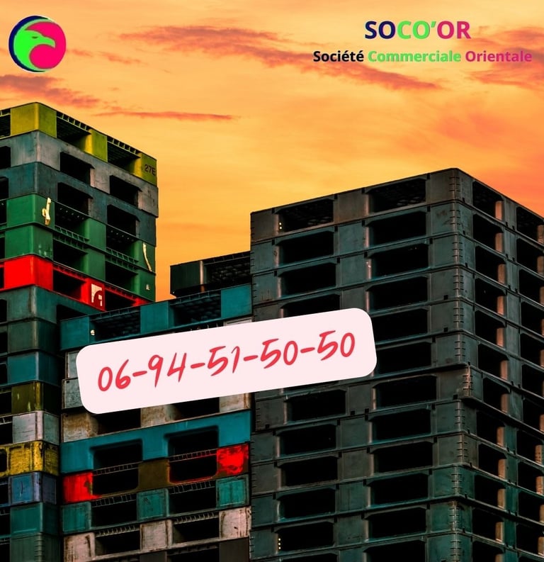 Fournisseur Palette Plastique Maroc