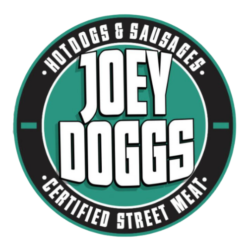 Joey Dogg's logo with a transparent background