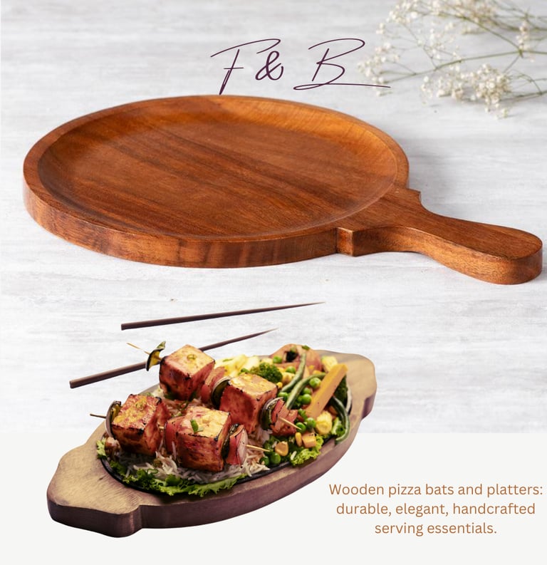 wooden food and beverages indutry products by lakrikala