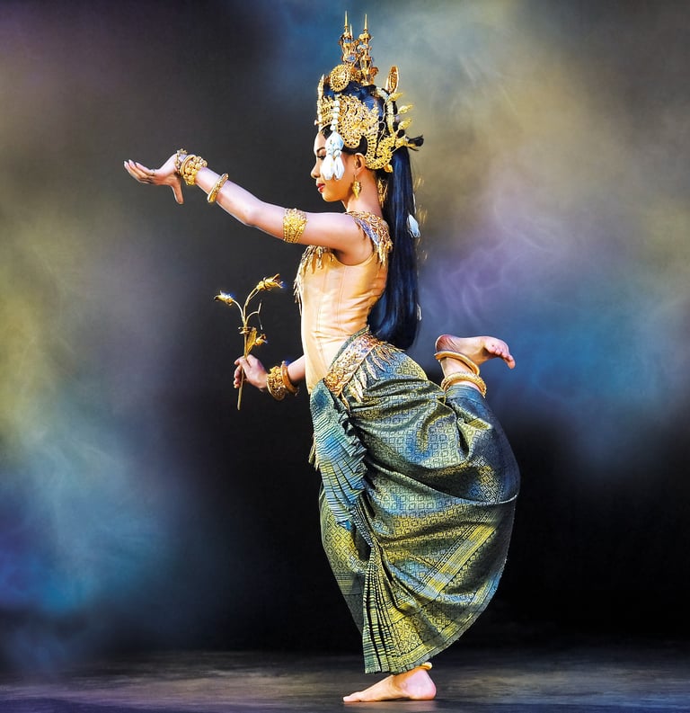 Royal Cambodge Ballet by Alain Hanel