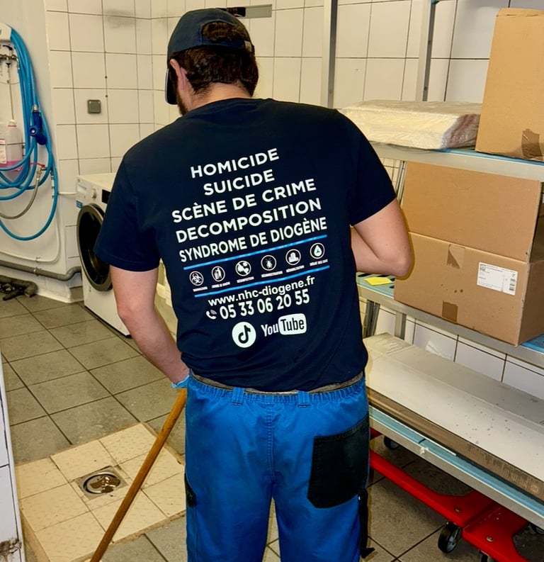 Nettoyage de labo de drogue