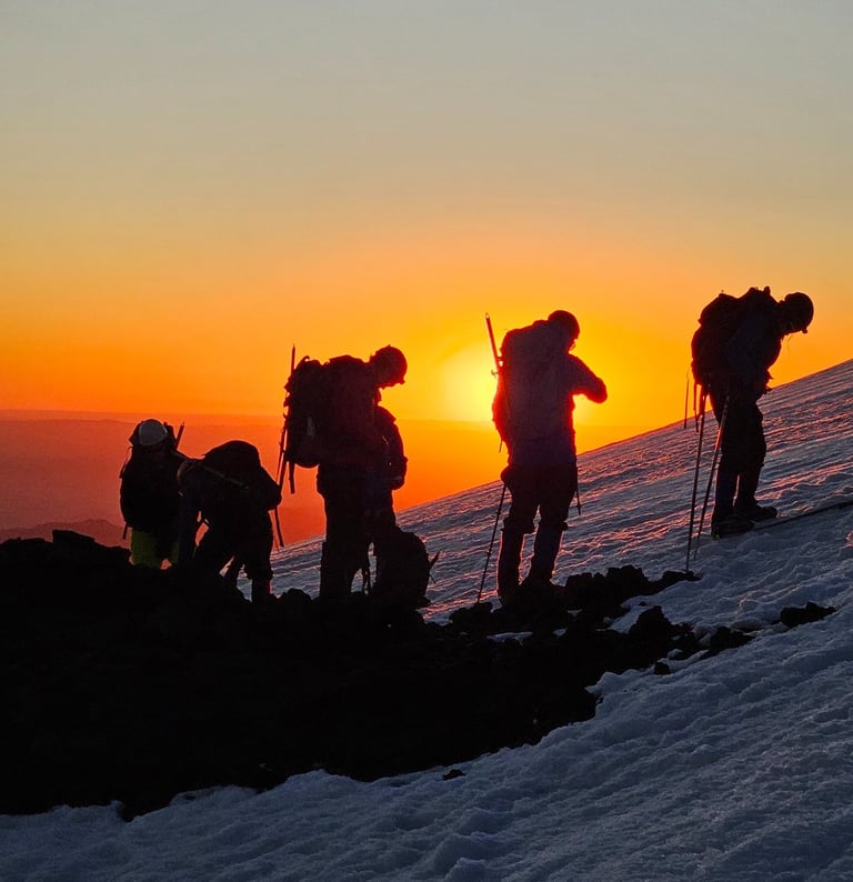 Ascenso al Volcán Lanin