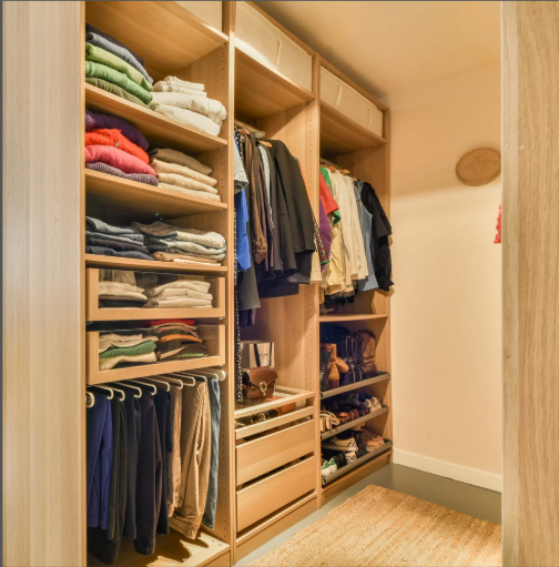 organized closet system designed to support daily routines with ease