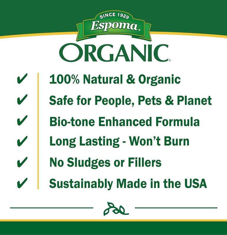 Espoma EOLF28 Organic All Season Lawn Food