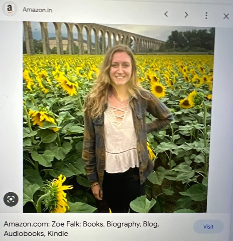 Zoe Falk heiress to the New York Falk Fortune