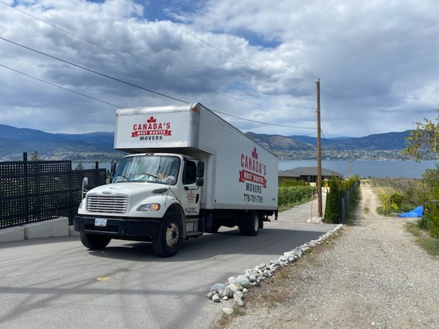 Canada's most wanted movers moving truck with a moving truck in the the Okanogan
