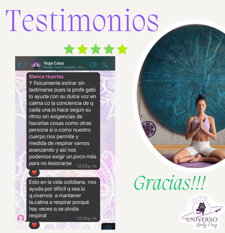 Testimonio Curso Yoga desde cero