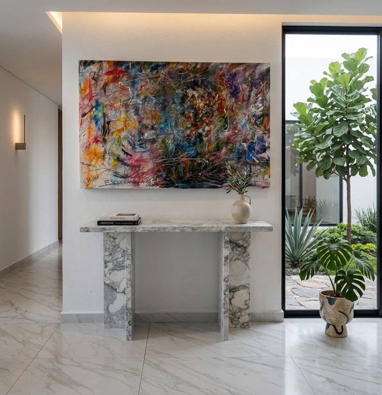 Credenza de mármol