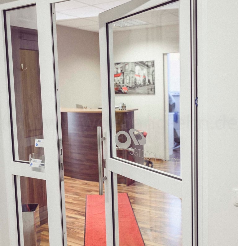 Eingangsbereich der Praxis