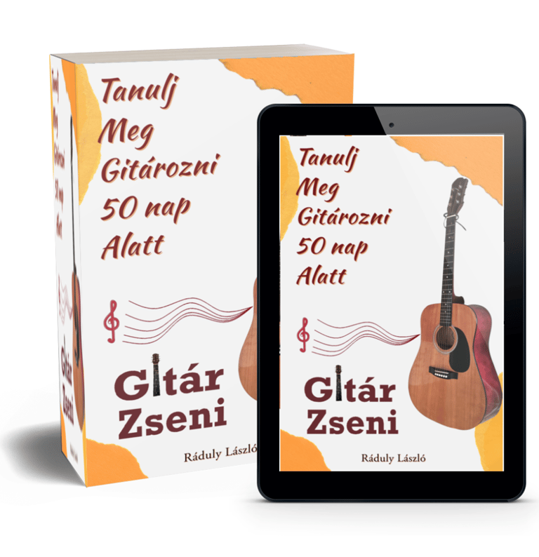 Gitár tankönyv: Tanulj meg gitározni 50 nap alatt!