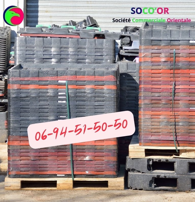 palette plastique maroc