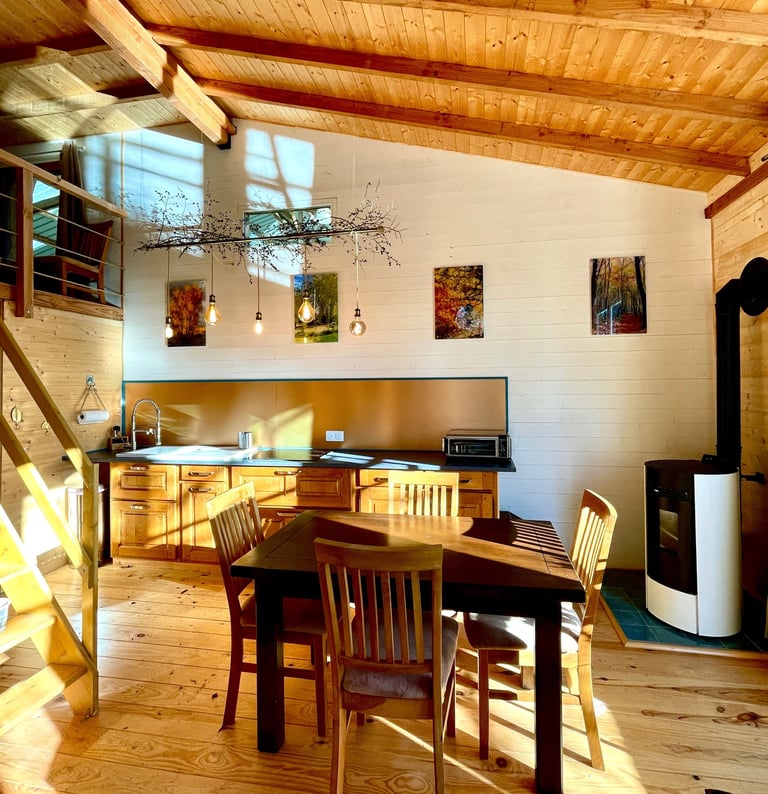 Chalet eau vacances foret nature bois nevers nièvre