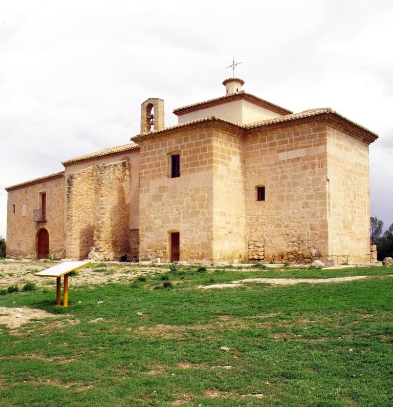 The Hermitage and Sanctuary of the Incarnation, built in the 16th century, stands in a fascinating a