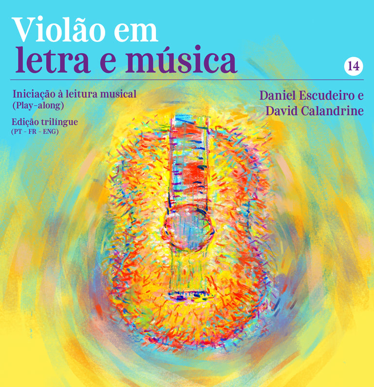 Capa do áudio "Divertimento n. 2" do livro "Violão em letra e música"
