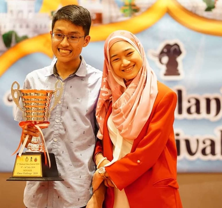 Ellie Emira and brother Emir Rusyaidi Challenger Champion at Thailand Festival 2019 