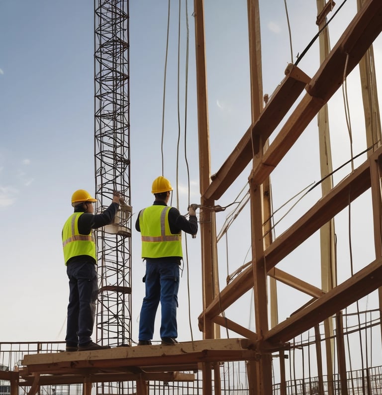 blue and white striped round textile