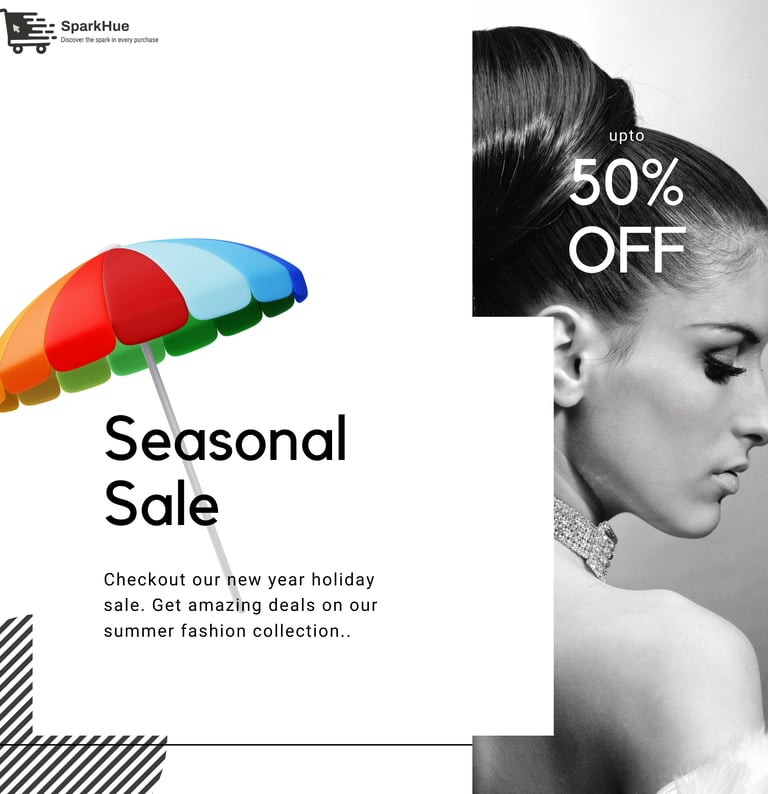 Seasonal Sale at SparkHue