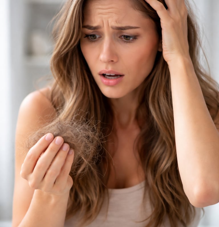 Haarausfall bei Frau und Mann stoppen