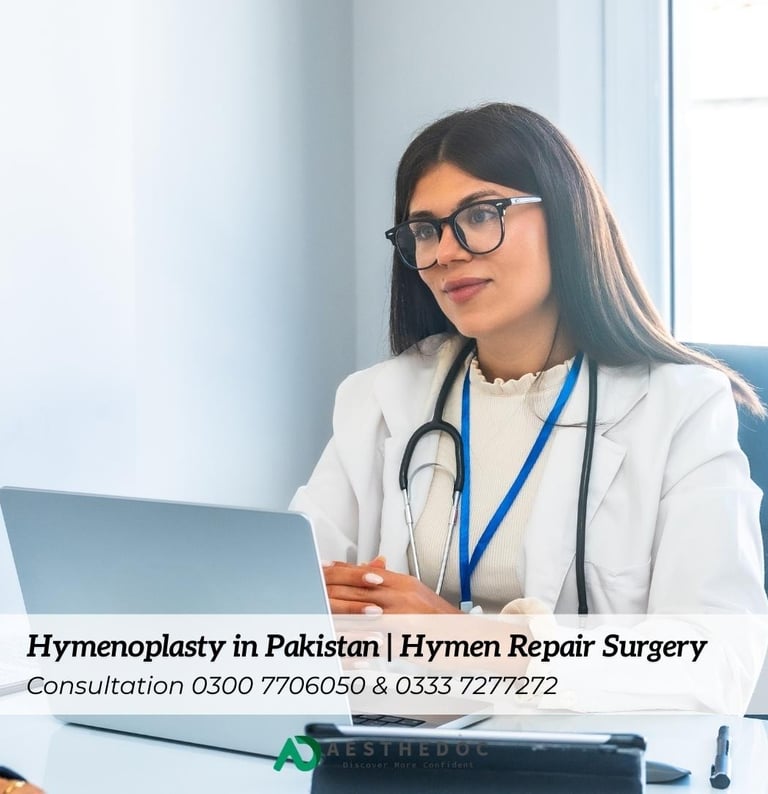 Hymenoplasty in Pakistan | Hymen Repair Surgery PK