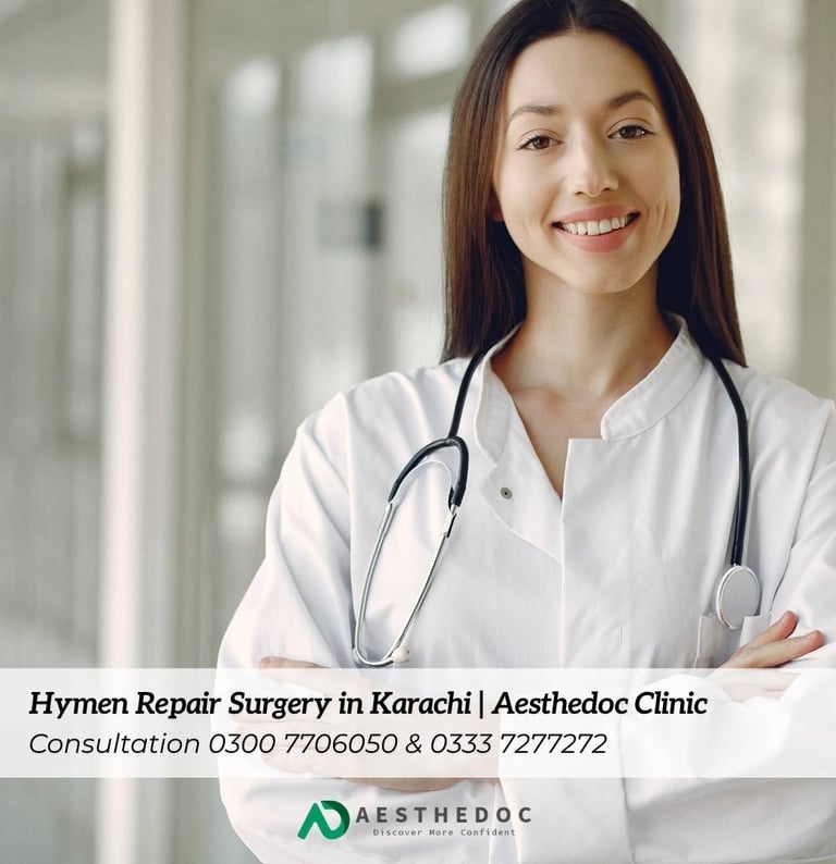 Hymen Repair Surgery in Karachi