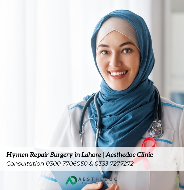 Hymen Repair Surgery in Lahore