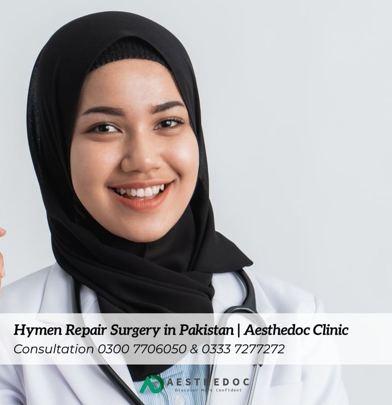 Hymen Repair Surgery in Pakistan Aesthedoc Clinic
