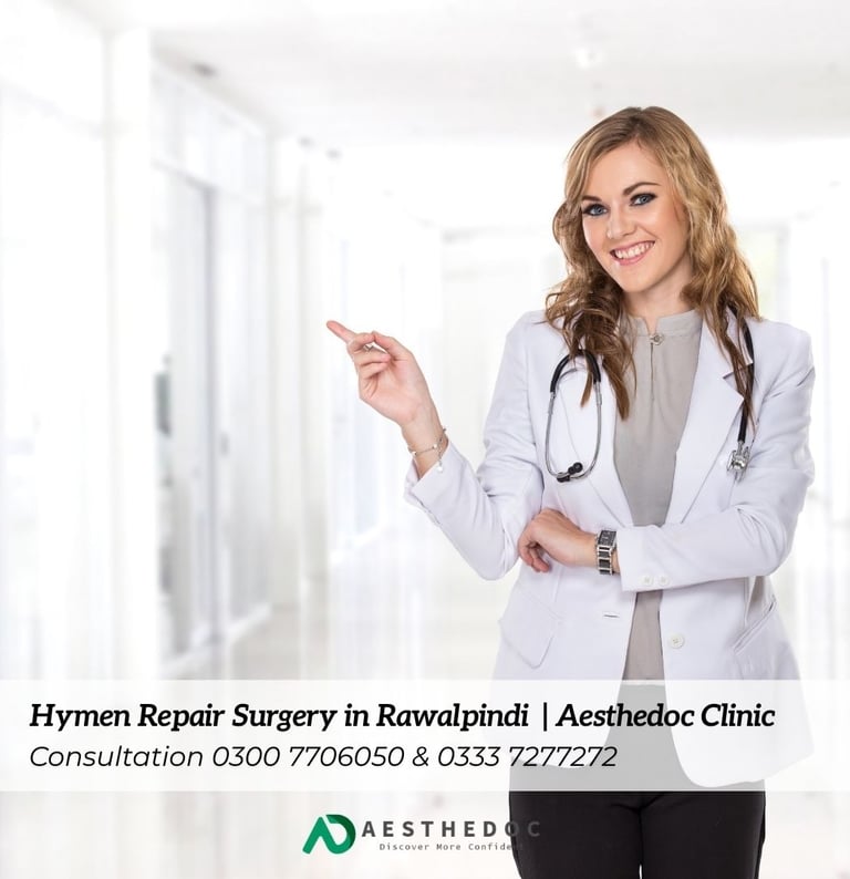 Hymen Repair Surgery in Rawalpindi | Aesthedoc Clinic
