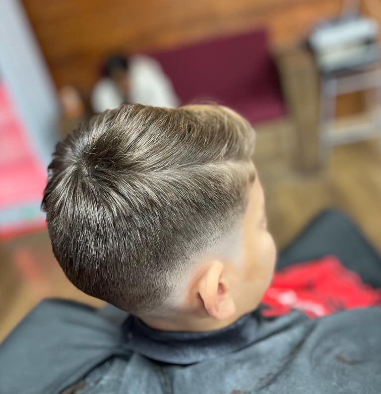 corte de pelo para niños Barber shop Valencia